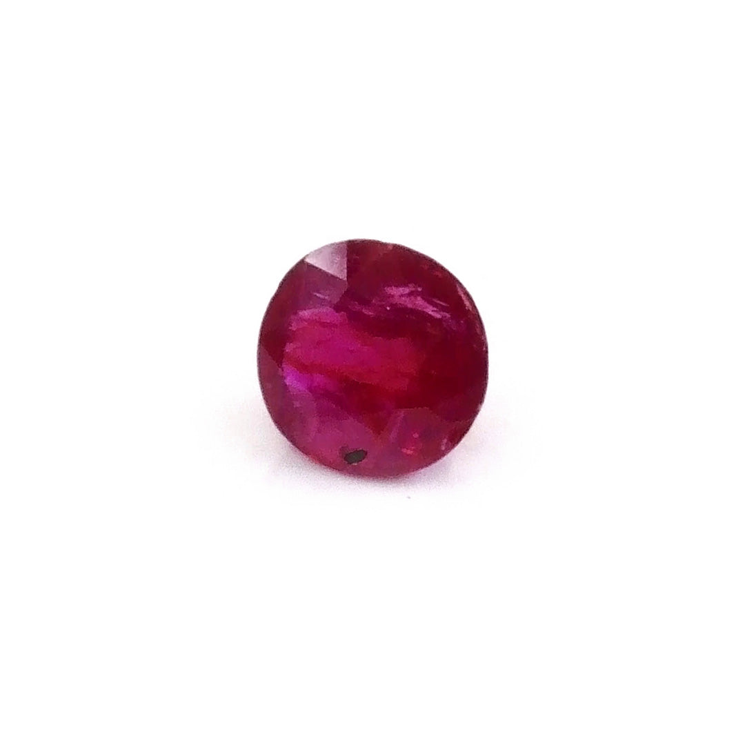 Natural Mozambique Untreated Ruby Round 1.41cts