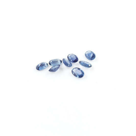 Natural Untreated Blue Sapphire Calibrated Ovals | 3x5mm & 4x6mm