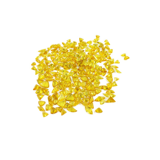 Natural Untreated Yellow Sapphire Calibrated Fancy Mix Shape