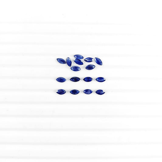 Natural Bangkok Blue Sapphire Calibrated Marquise | 2.5X5mm & 3X6mm