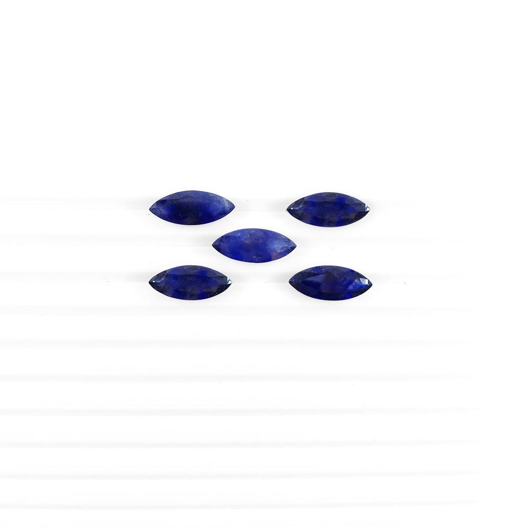 Natural Bangkok Blue Sapphire Calibrated Marquise 8x19mm