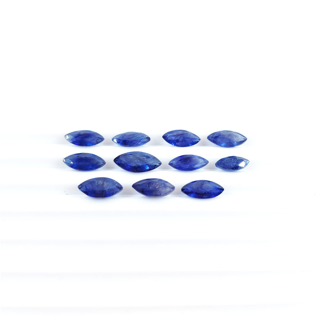 Natural Bangkok Blue Sapphire Calibrated Marquise 8x12mm
