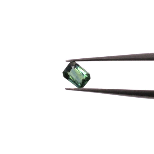 Natural Untreated Teal Sapphire Calibrated Octagons | 3x4mm & 4x5mm