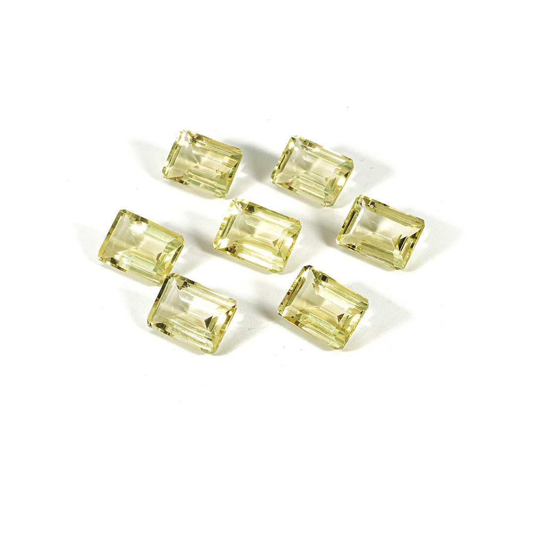 Natural Lemon Quartz Calibrated Octagons | 12x16mm & 13x18mm