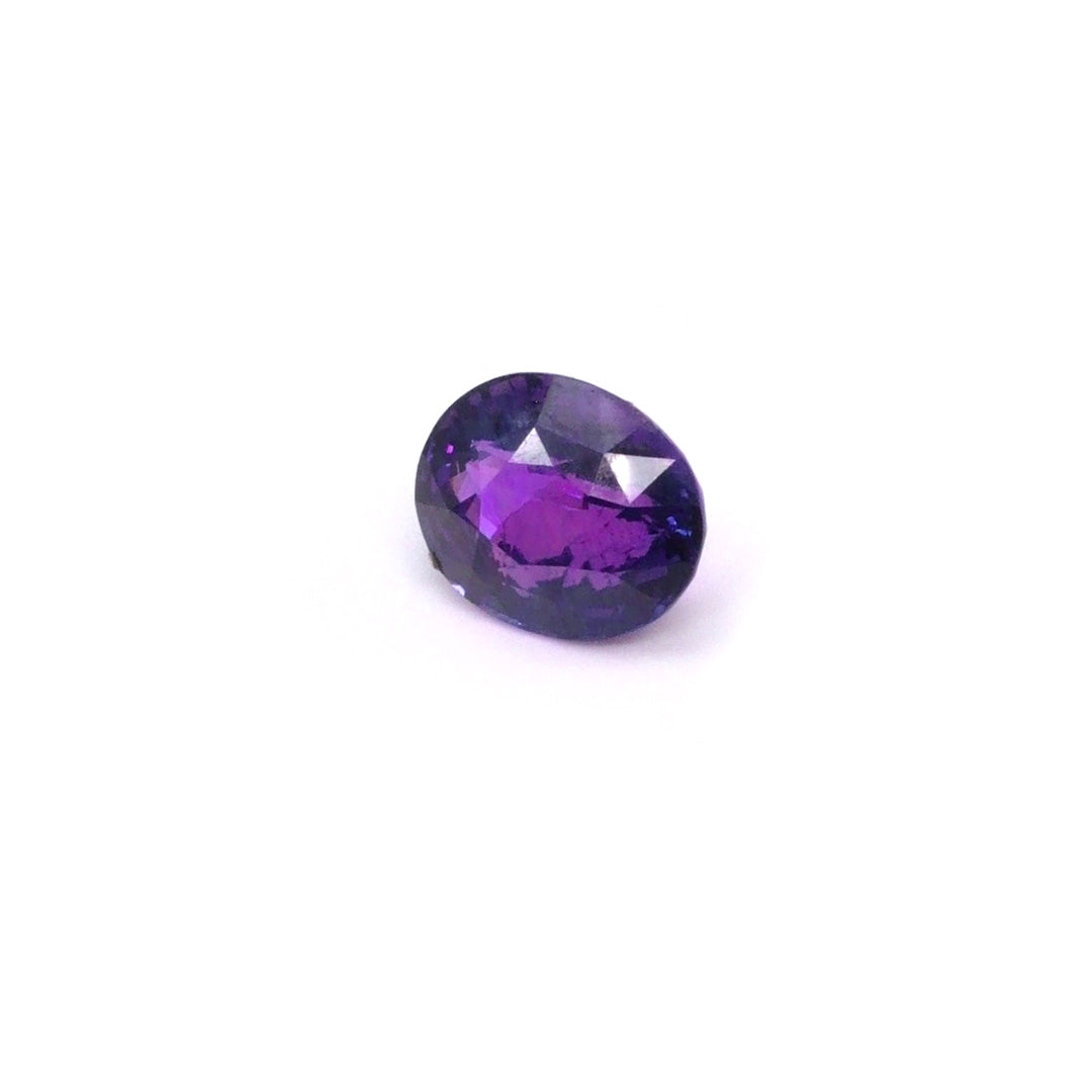 Natural Untreated Purple Sapphire Oval 2.59cts