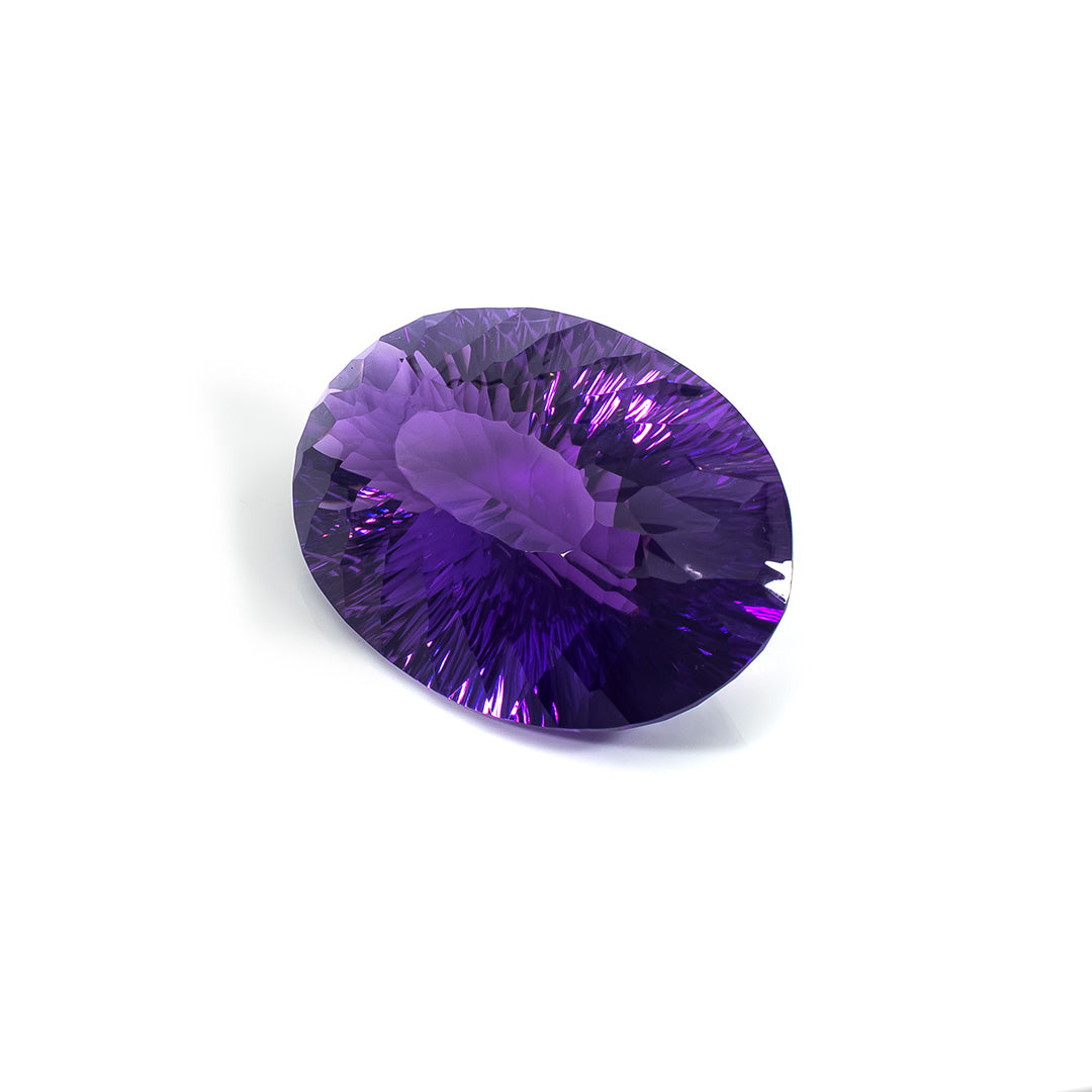 Natural Amethyst Oval | 129.78cts