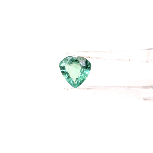 Natural Zambian Emerald Calibrated Hearts | 5mm & 6mm