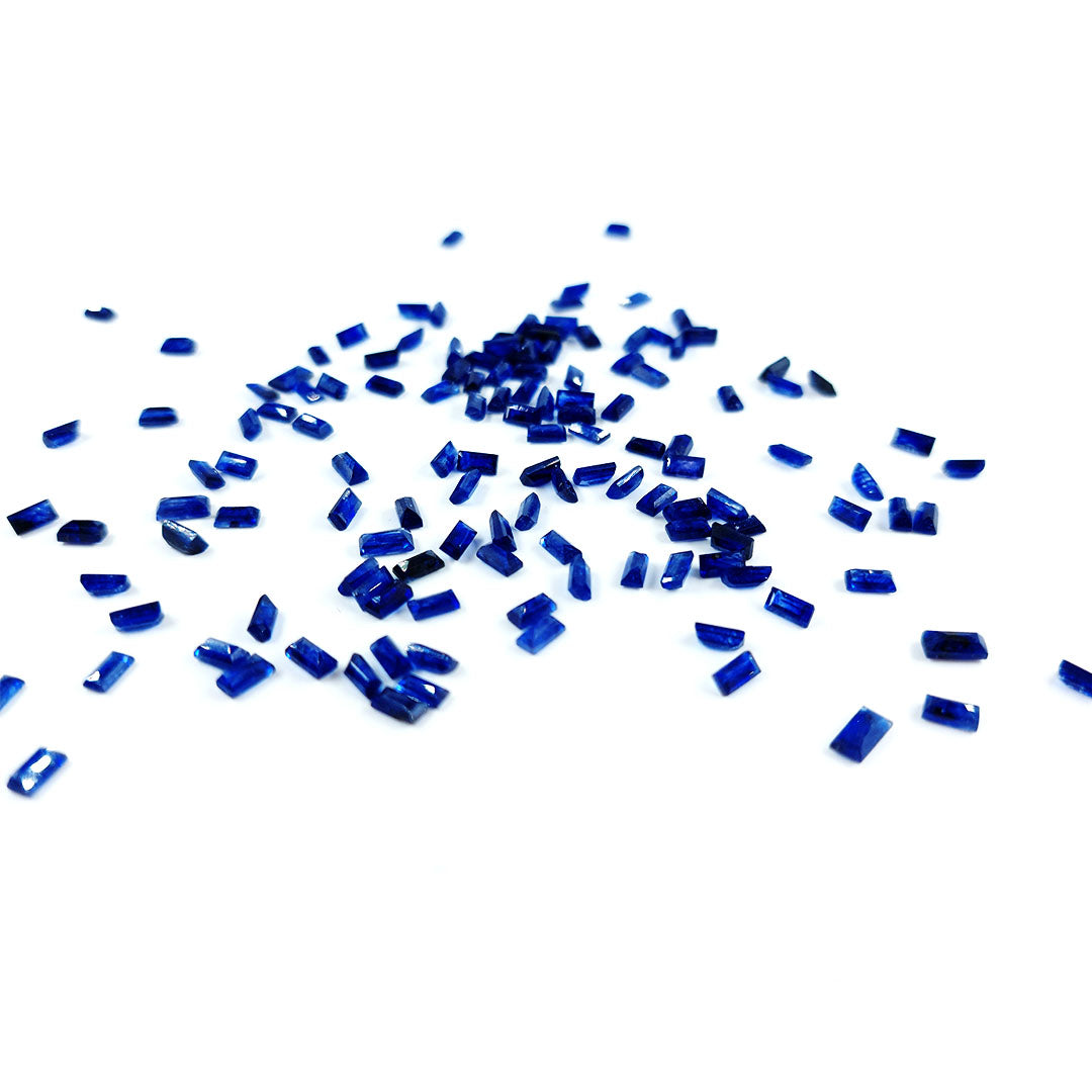 Natural Bangkok Sapphire Calibrated Baguettes | 2x4mm & 2.5x5mm