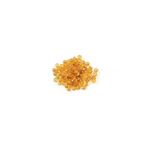 Natural Citrine Calibrated Cabochon Rounds | 2mm & 2.5mm
