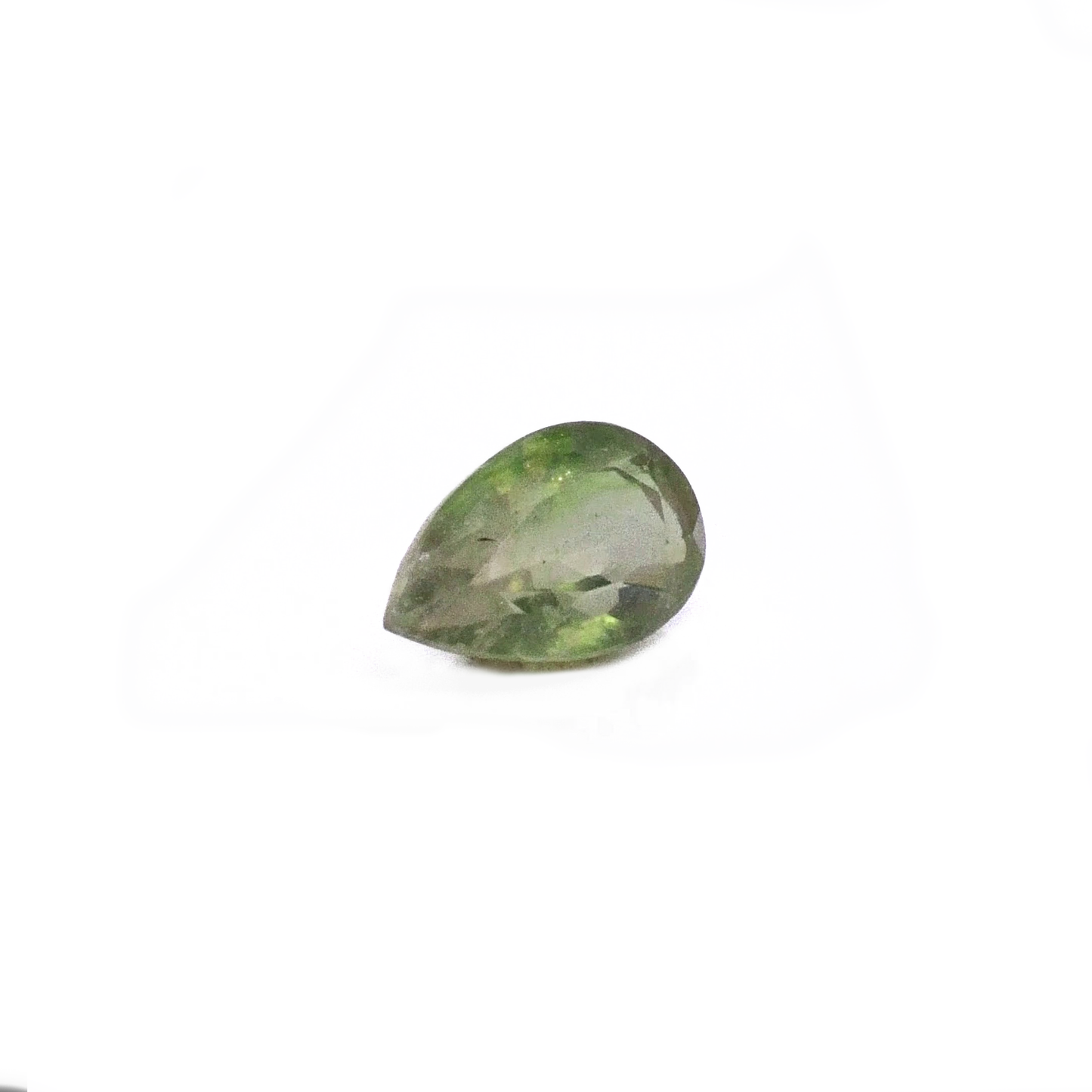 Natural Bangkok Green Sapphire Pear 4.17cts