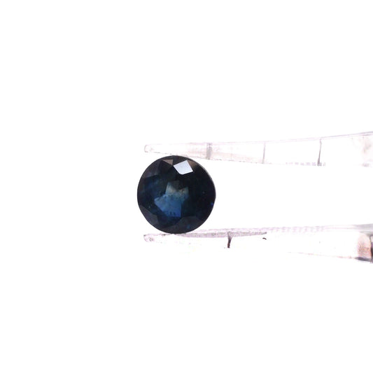 Natural Bangkok Blue Sapphire Calibrated Round | 7mm & 8mm