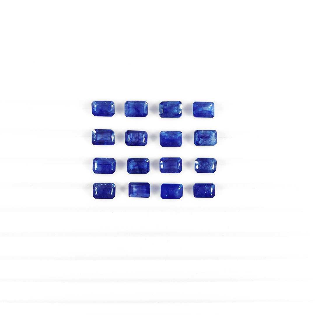 Natural Bangkok Blue Sapphire Calibrated Octagons | 7x5mm & 6x8mm