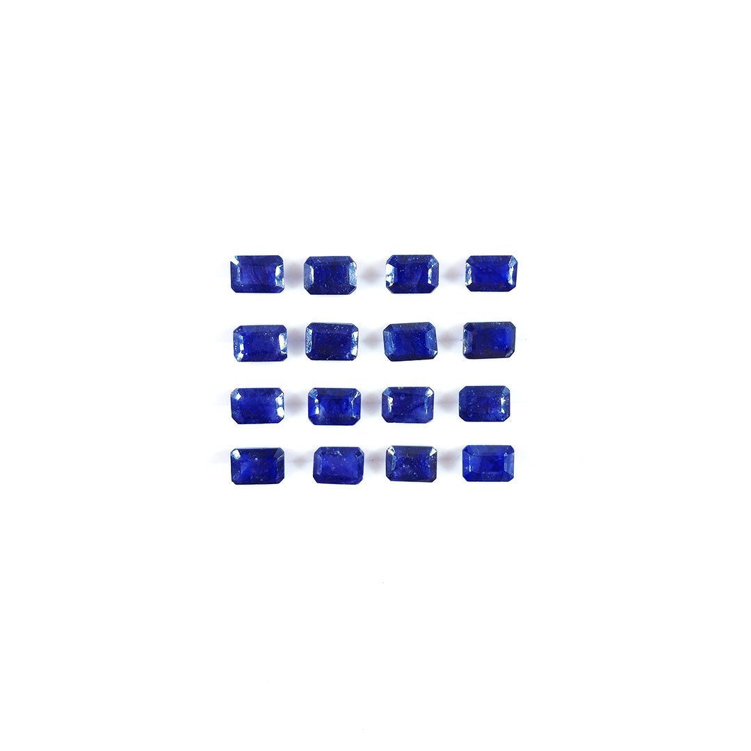 Natural Bangkok Blue Sapphire Calibrated Octagons | 7x5mm & 6x8mm