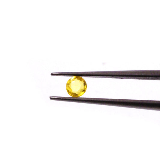 Natural Untreated Yellow Sapphire Calibrated Rose Cut Rounds | 3mm & 4mm