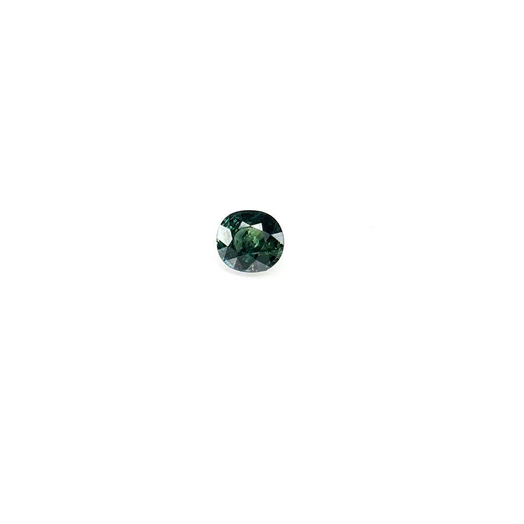 Natural Untreated Teal Sapphire Ovals 2.22cts