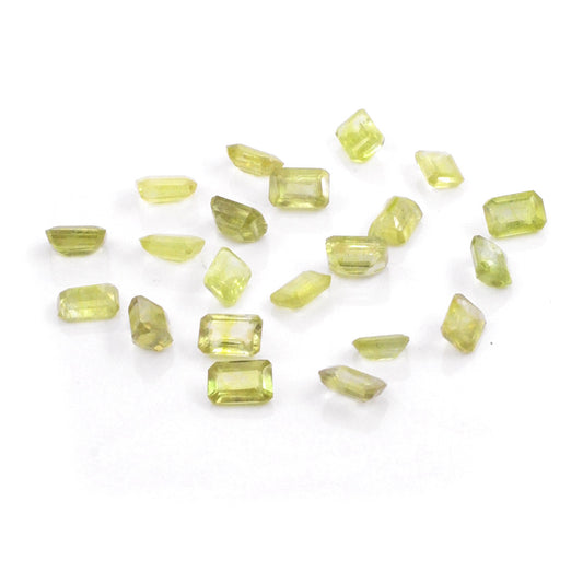 Natural Bangkok Yellow Sapphire Calibrated Octagons | 9x11mm & 10x12mm