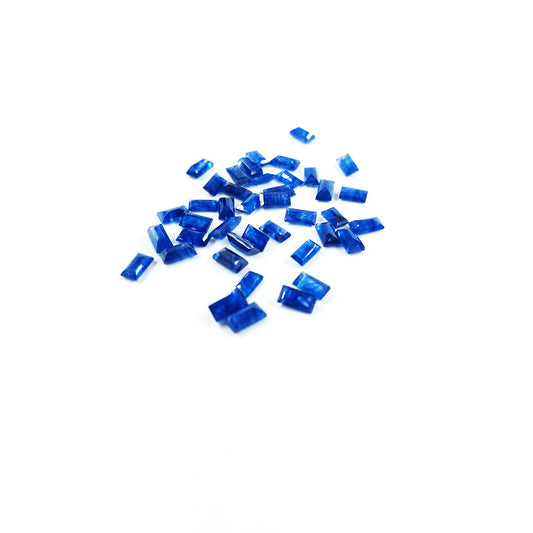 Natural Bangkok Sapphire Calibrated Baguettes 3x6mm