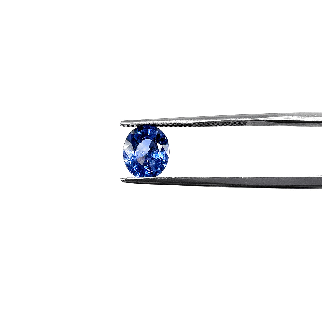 Natural Ceylon Untreated Blue Sapphire Ovals 2.68cts