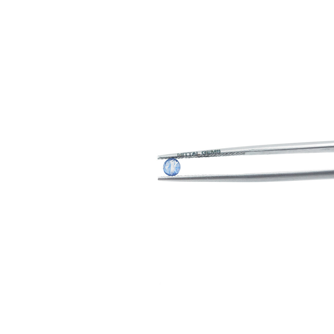 Natural Bangkok Blue Sapphire Calibrated briolette Rounds | 3mm & 4mm