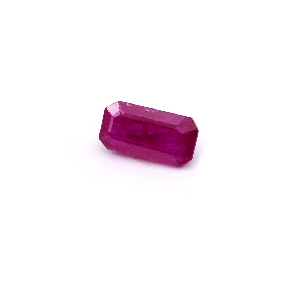 Natural Mozambique Untreated Ruby Octagon 1.78cts