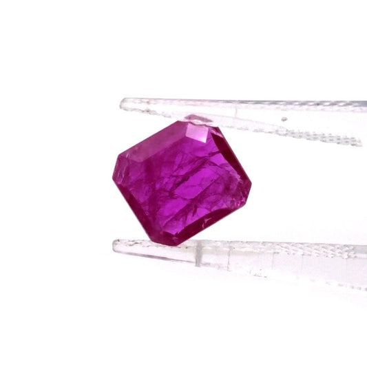Natural Mozambique Untreated Ruby Octagon 2.08cts
