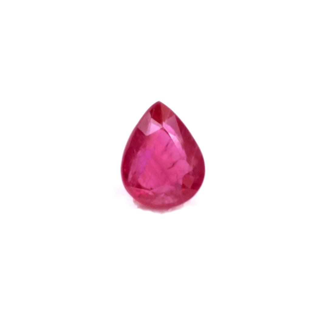 Natural Mozambique Untreated Ruby Pear 2.01cts