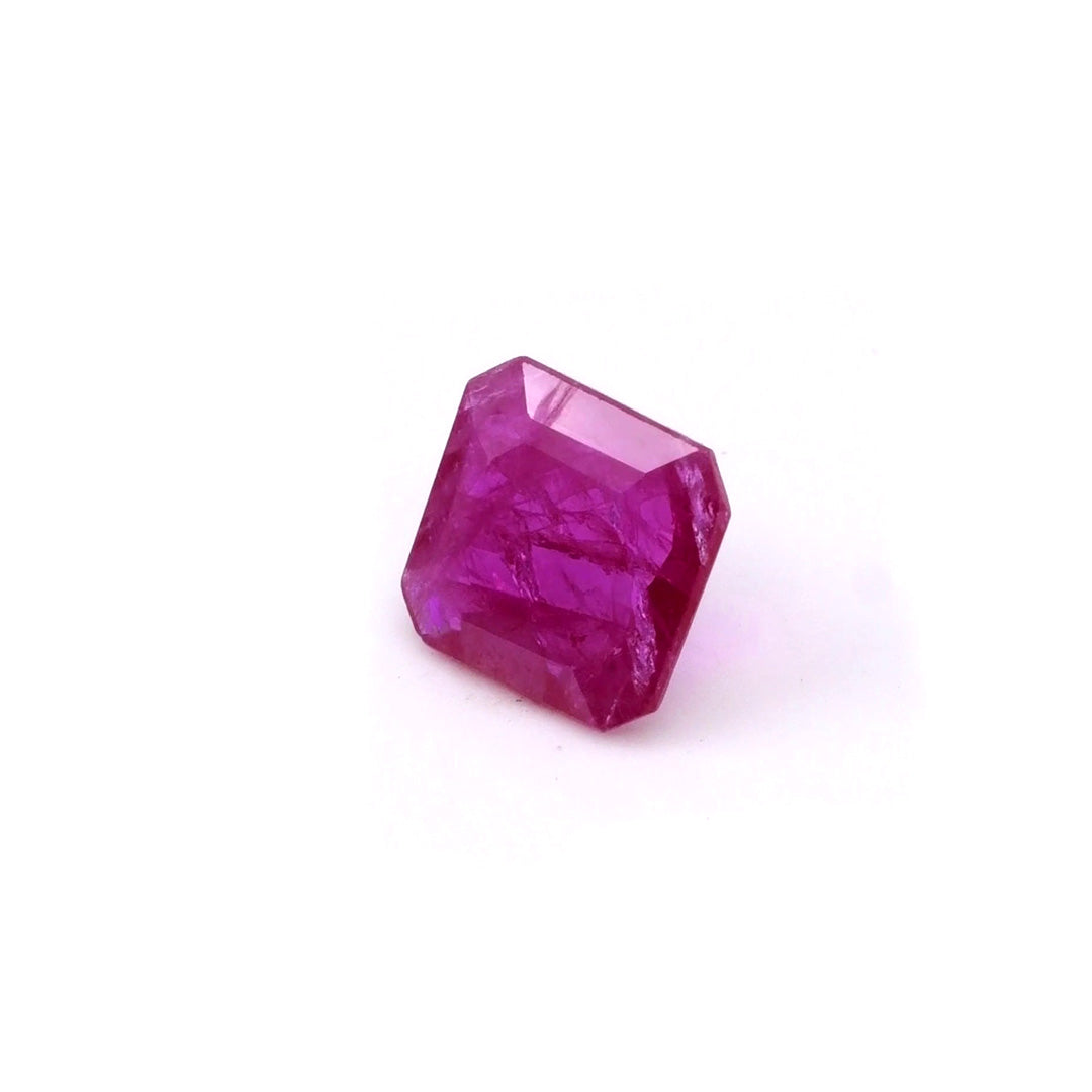 Natural Mozambique Untreated Ruby Octagon 2.08cts