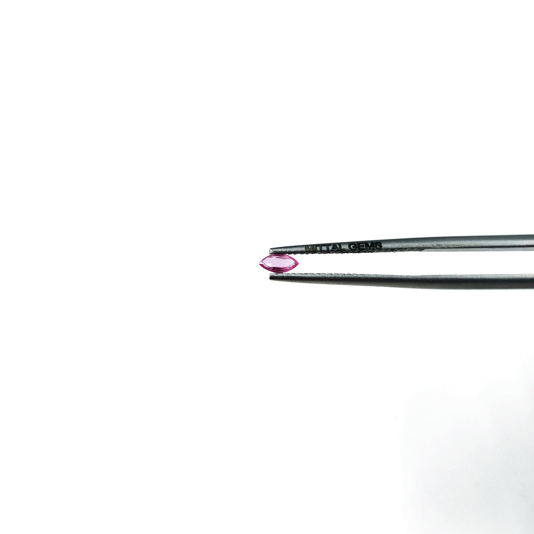 Natural African Pink Sapphire Calibrated Marquise | 2.5x5mm & 3x6mm