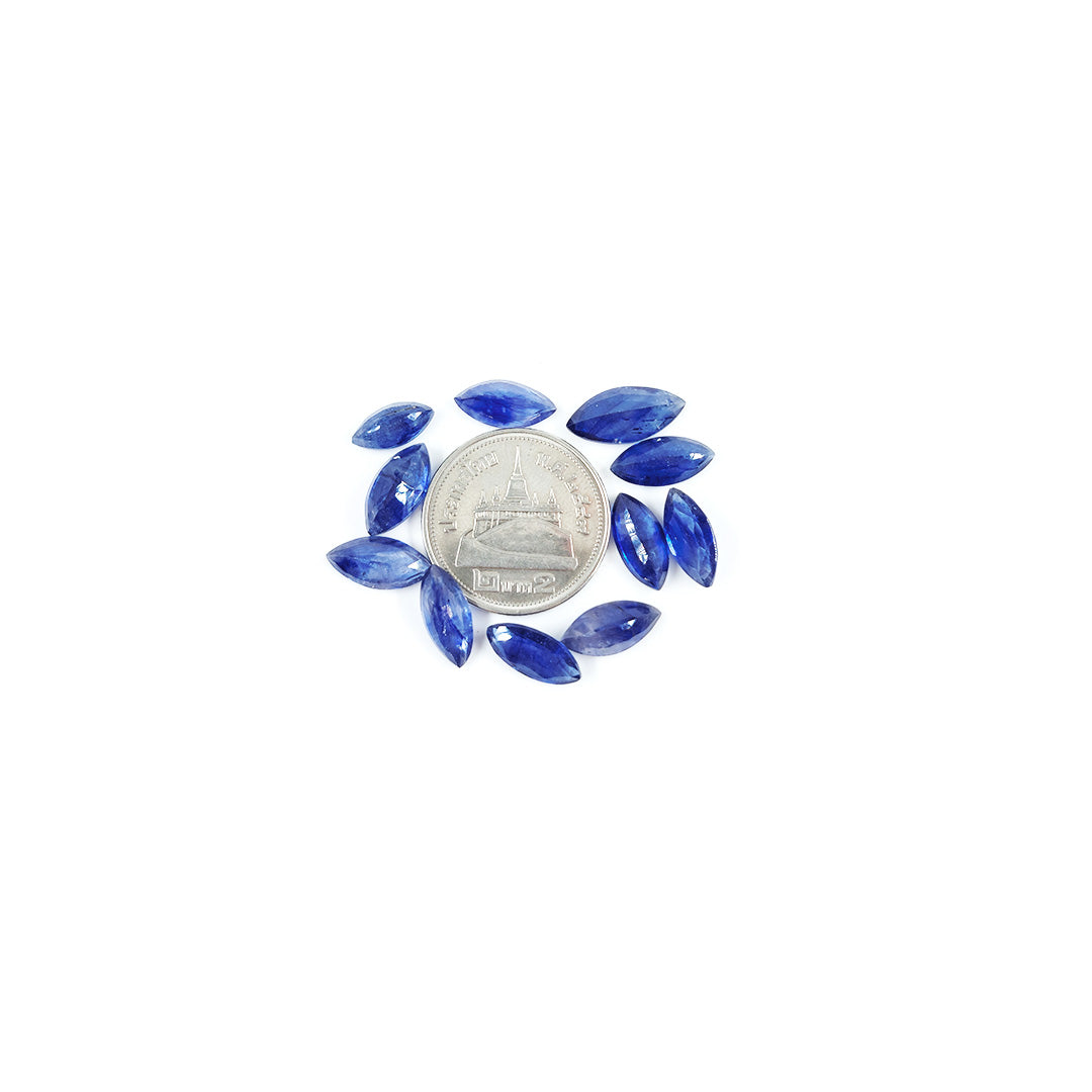 Natural Bangkok Blue Sapphire Calibrated Marquise 8x12mm