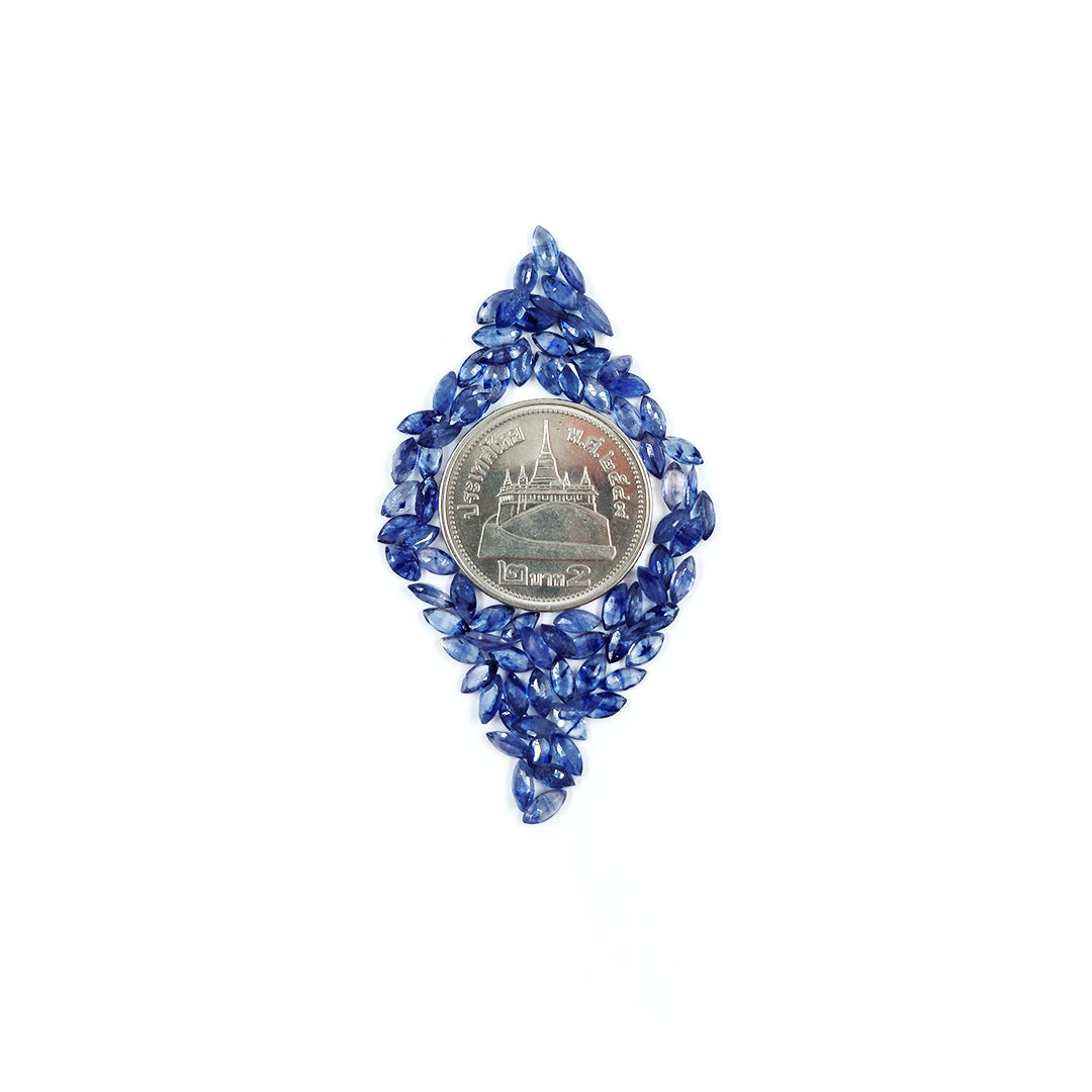 Natural Bangkok Blue Sapphire Calibrated Marquise | 2.5X5mm & 3X6mm