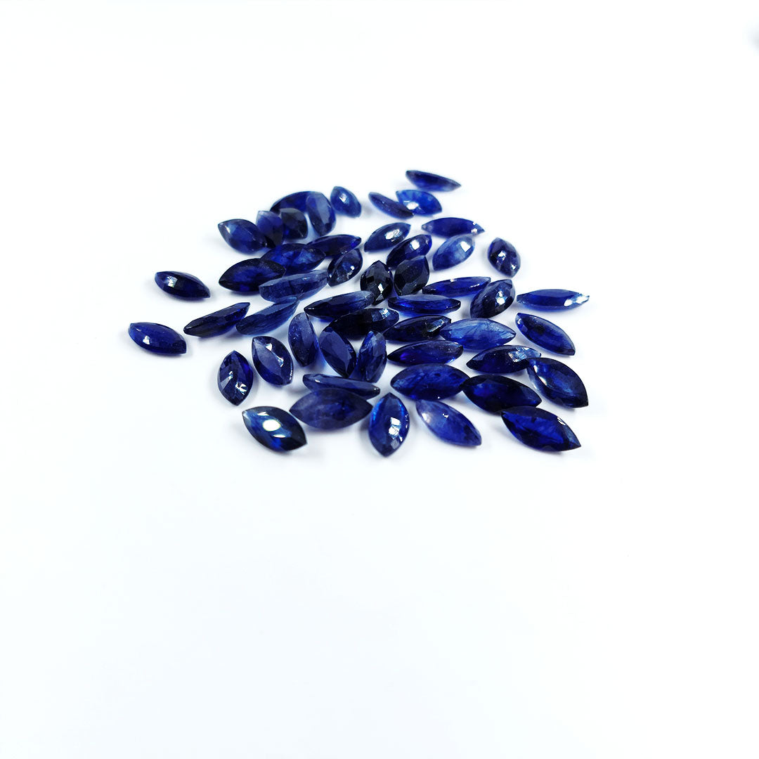 Natural Bangkok Blue Sapphire Calibrated Marquise 8x12mm