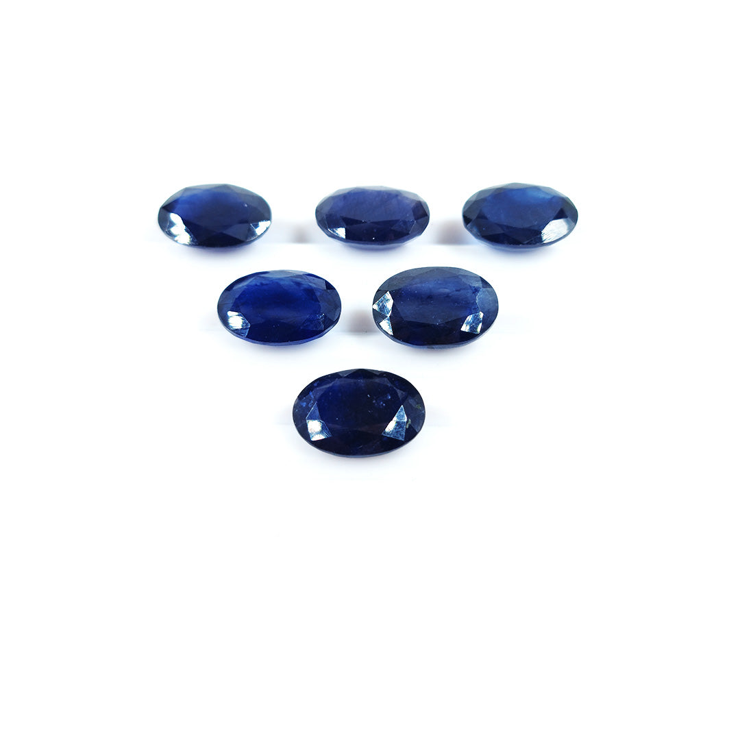Natural Bangkok Blue Sapphire Calibrated Ovals