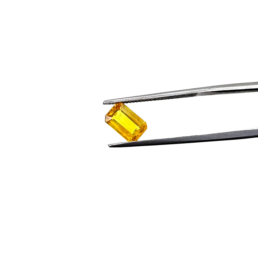 Natural Untreated Yellow Sapphire Octagons| 2.02cts