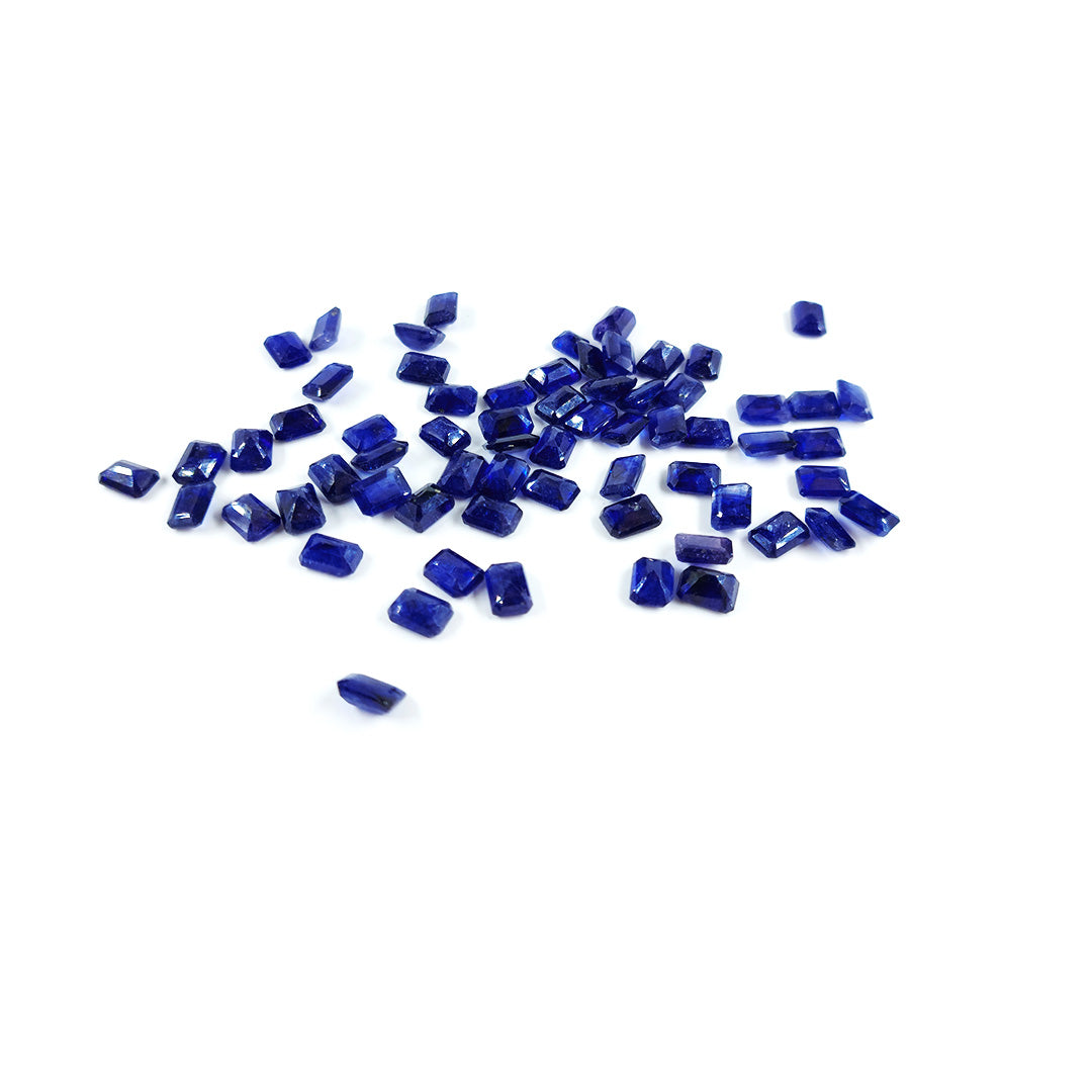 Natural Bangkok Blue Sapphire Calibrated Octagons | 7x5mm & 6x8mm
