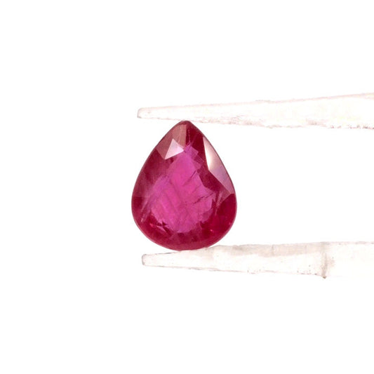 Natural Mozambique Untreated Ruby Pear 2.01cts