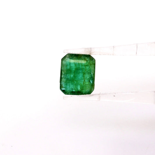 Natural Zambian Emerald Octagon 3cts