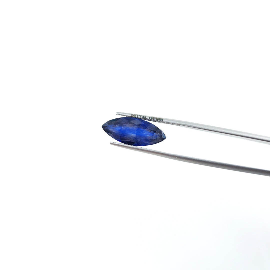 Natural Bangkok Blue Sapphire Calibrated Marquise 8x19mm