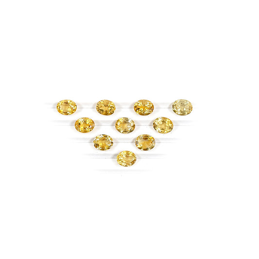Natural Citrine Calibrated Ovals | 7x9mm & 8x10mm