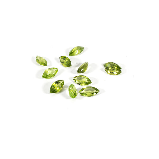 Natural Peridot Calibrated Marquise | 4x8mm & 5x10mm