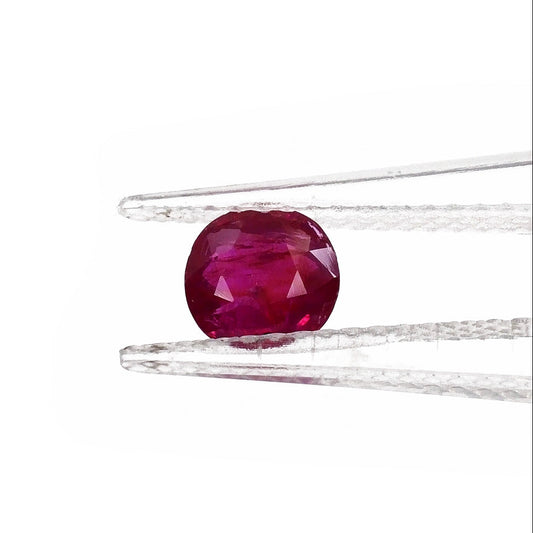 Natural Mozambique Untreated Ruby Round 1.41cts