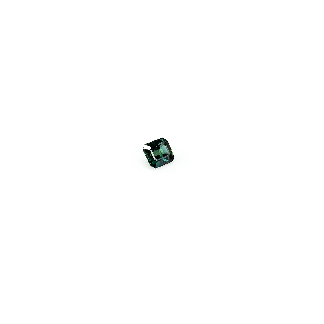 Natural Untreated Teal Sapphire Octagons 1.02cts