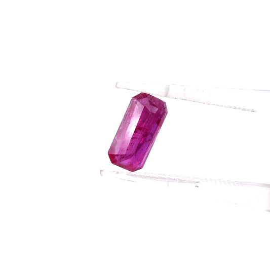 Natural Mozambique Untreated Ruby Octagon 1.78cts