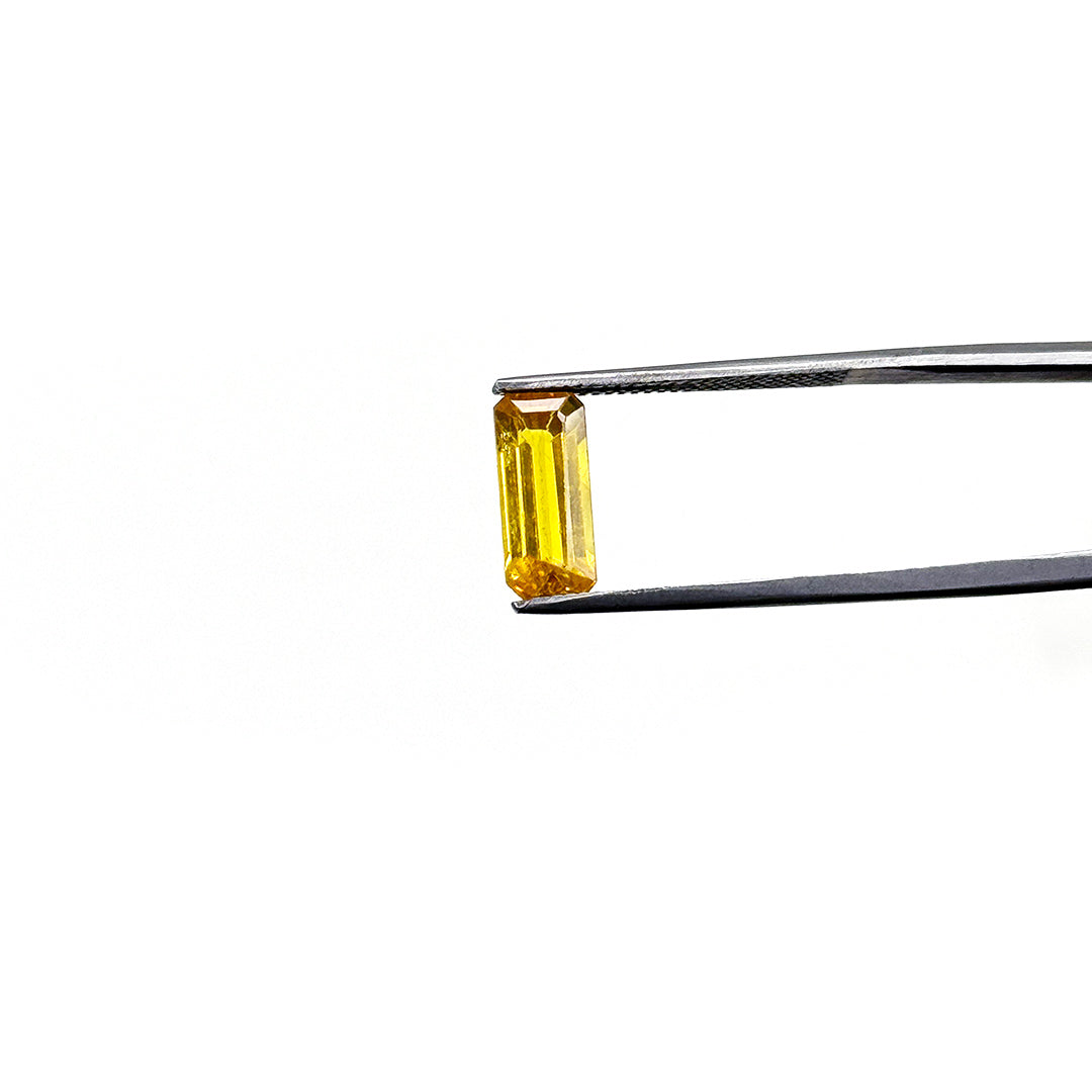 Natural Untreated Yellow Sapphire Octagon | 3.15cts