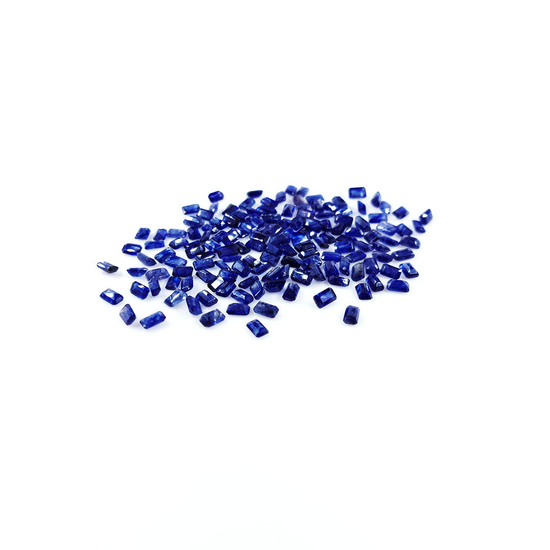 Natural Bangkok Blue Sapphire Calibrated Octagons | 3x5mm & 6x4mm