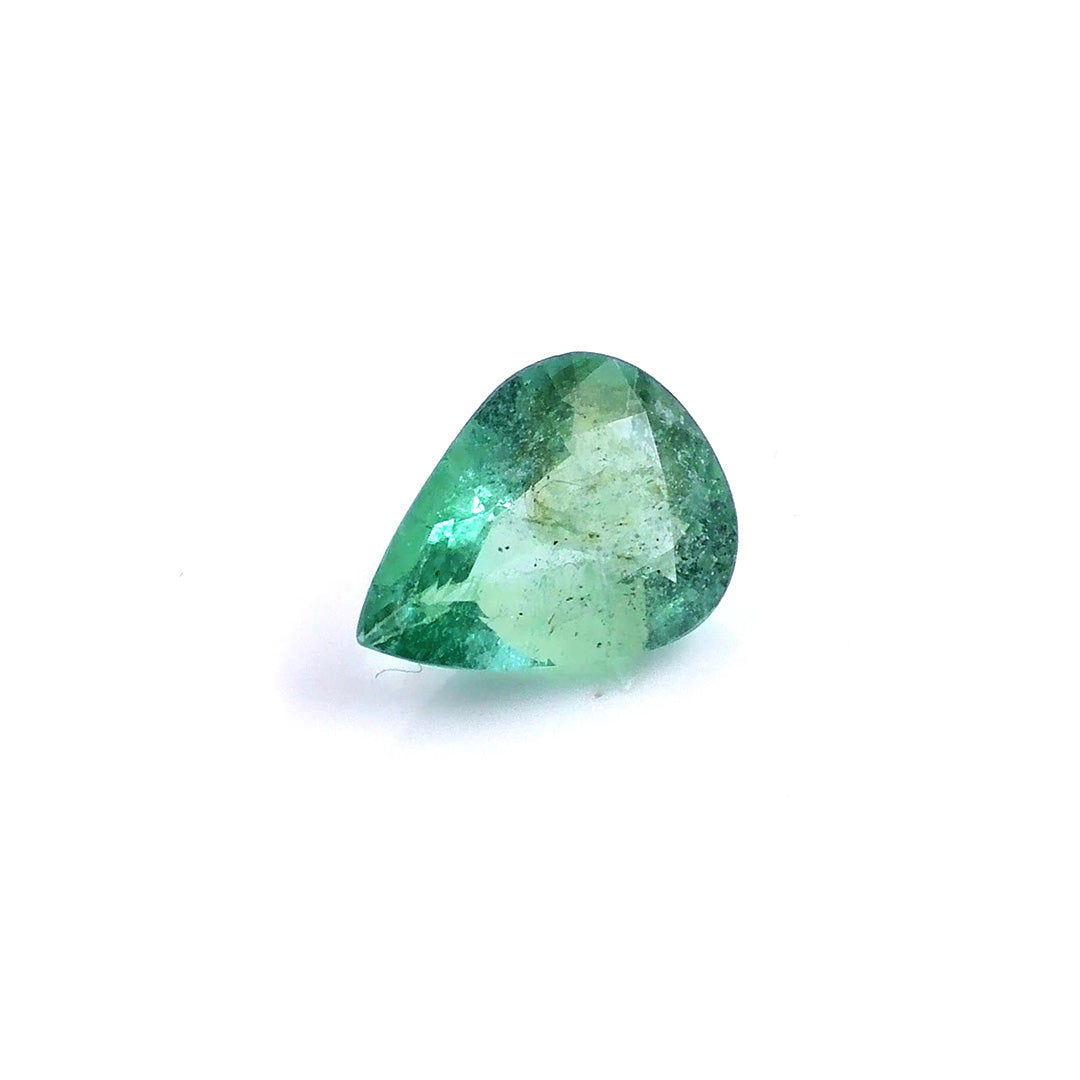 Natural Zambian Emerald Pear 1.83cts