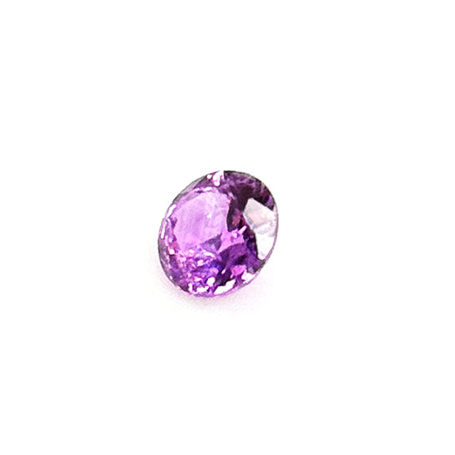 Natural Untreated Ceylon Purple Sapphire Round 1.07cts