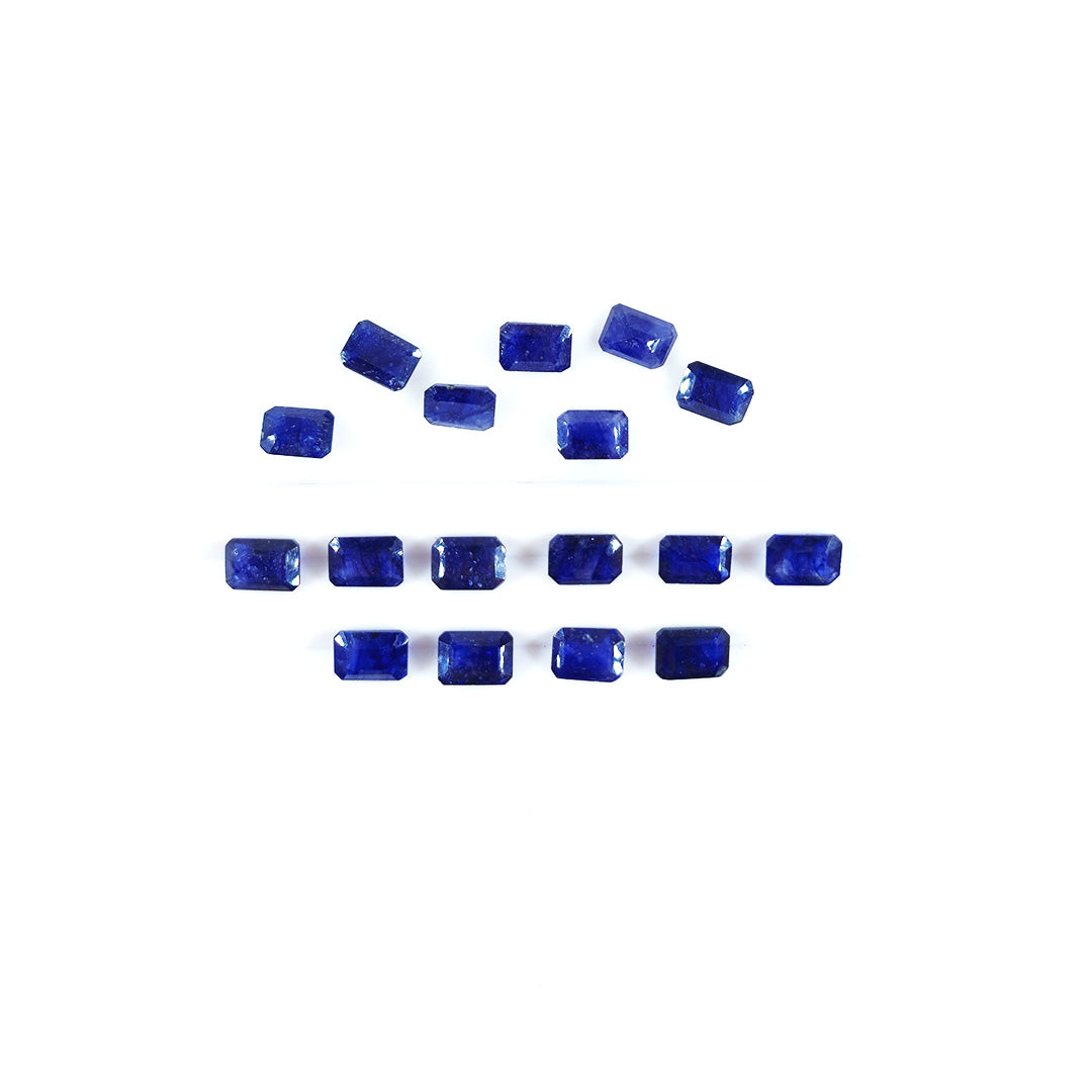 Natural Bangkok Blue Sapphire Calibrated Octagons | 7x5mm & 6x8mm