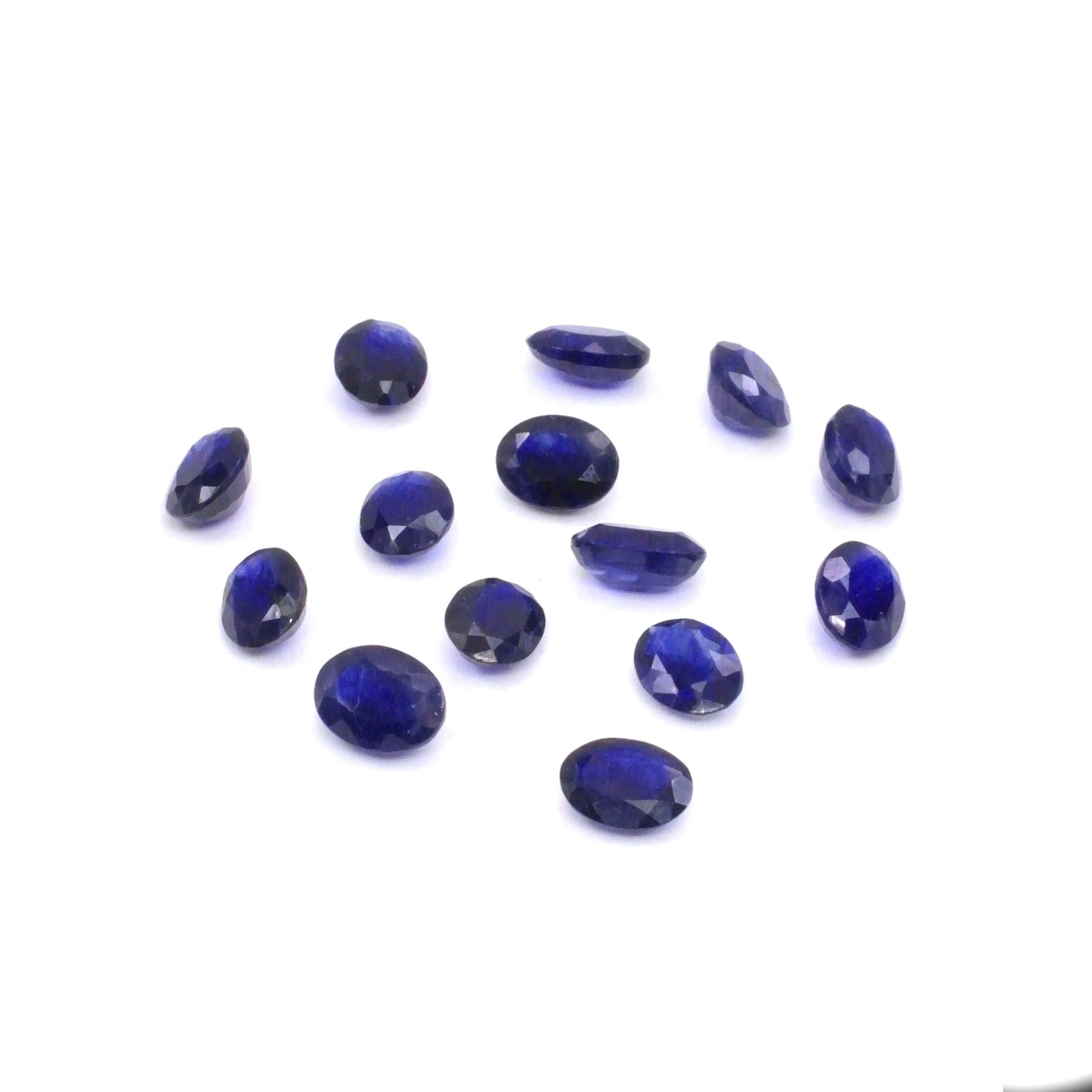 Natural Bangkok Blue Sapphire Calibrated Ovals | 5x7mm & 6x8mm