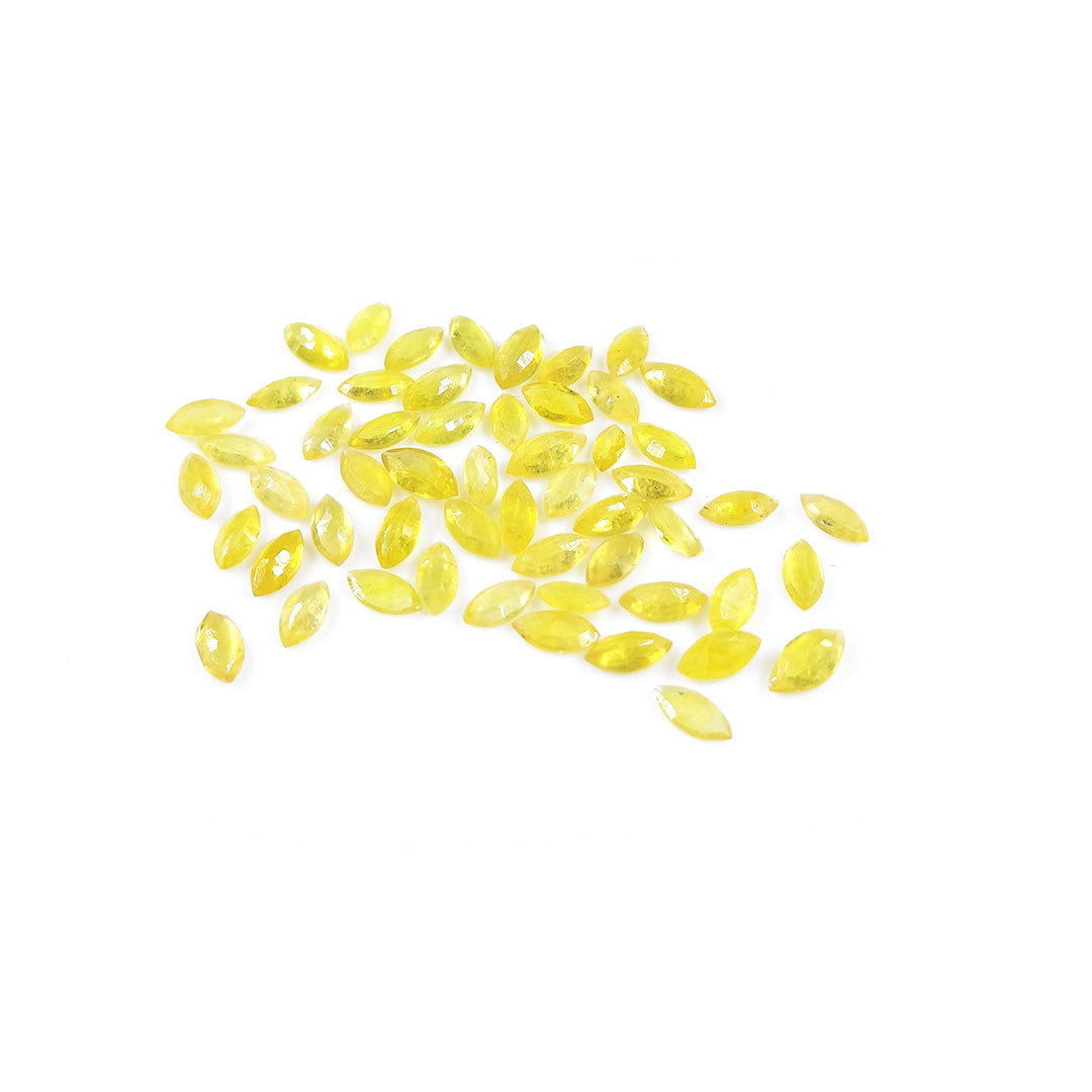 Natural Bangkok Yellow Sapphire Calibrated Marquise | 2.5x5mm & 3x6mm