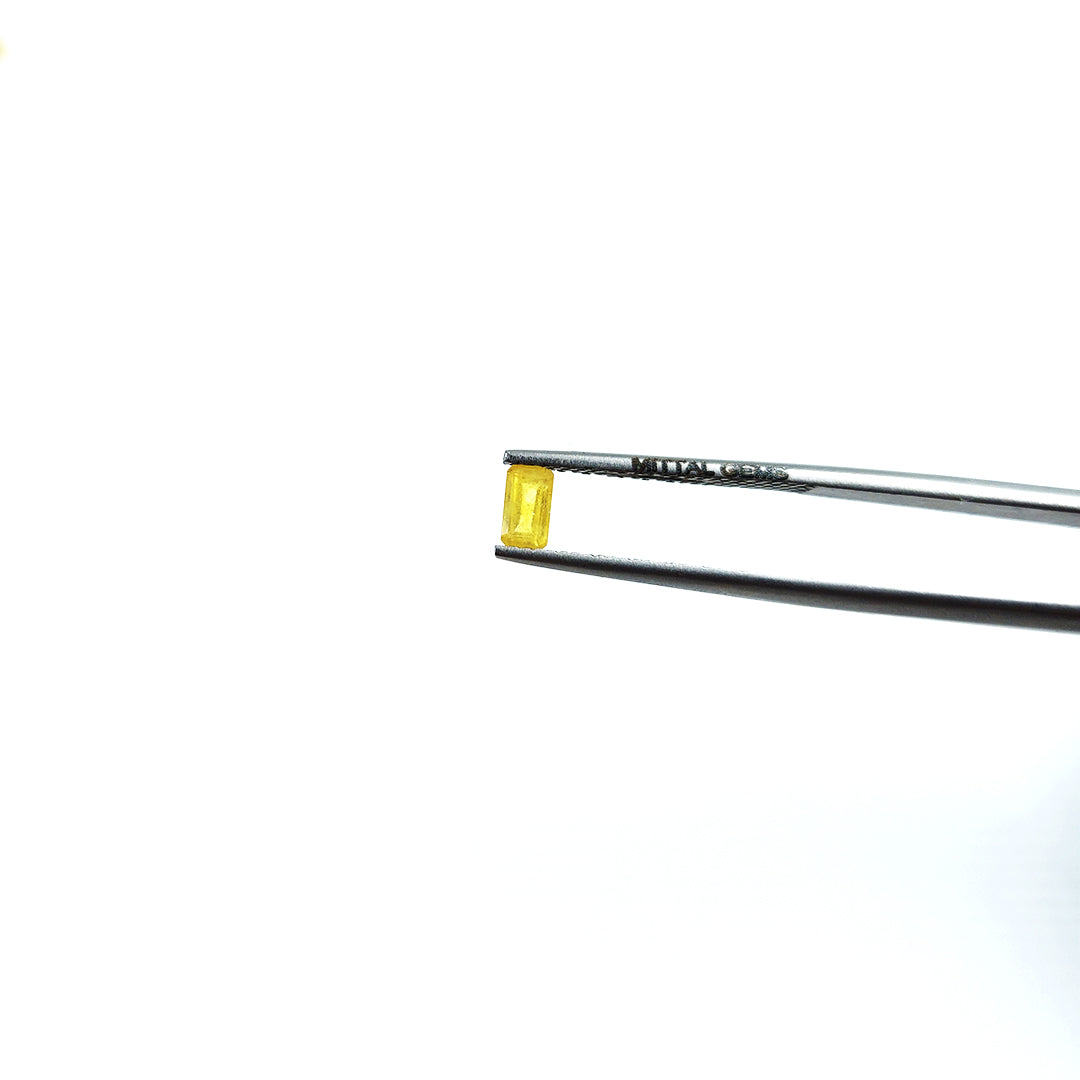 Natural Bangkok Yellow Sapphire Calibrated Octagons | 3x5mm & 6x4mm